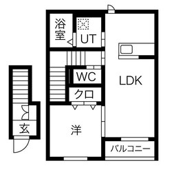 アイメゾン東山の物件間取画像